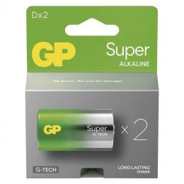 Bateria LR20 GP Super G-TECH 1.5V Mono UM-1 B2