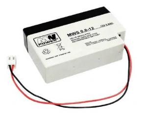 Akumulator MWS 08-12 800mAh AGM 12V PS1208