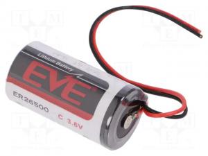 Bateria ER26500 EVE 3.6V kable