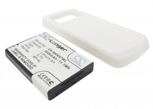 Akumulator Nokia N97 BP-4L 3000mAh biały powiększony