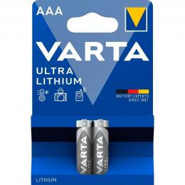 Bateria litowa AAA R03 Varta 1.5V B2