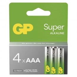 4x bateria LR03 GP Super G-TECH 1.5V AAA B4