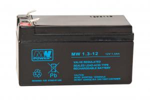 Akumulator MW 1.3-12 1.3Ah AGM 12V
