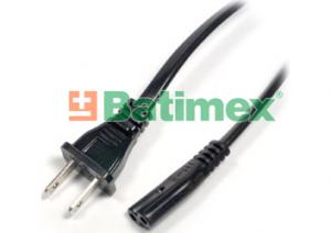 Kabel przewód zasilający USA 2 piny ósemka