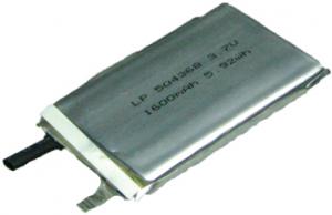 LP504368 1600mAh 5.9Wh Li-Polymer 3.7V 5x43x68mm