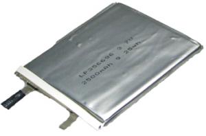 LP356696 2500mAh 9.3Wh Li-Polymer 3.7V 3.5x63x81mm