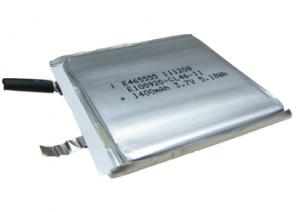 LP465555 1400mAh 4.6Wh Li-Polymer 3.7V 4.6x55x55mm