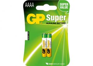 Bateria 25A LR61 AAAA GP Battery Super Alkaline 1.5V