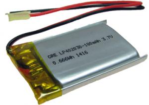 Akumulator LP402030 200mAh Li-Polymer 3.7V + PCM