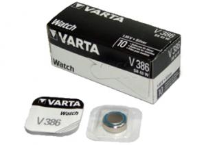 Bateria 386 Varta 125mAh 1.55V AG12 SR43SW L1142