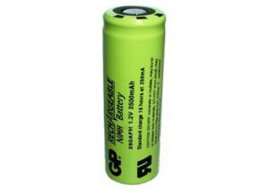 250AFH GP 2500mAh 3.0Wh NiMH 1.2V A 17x50.2mm
