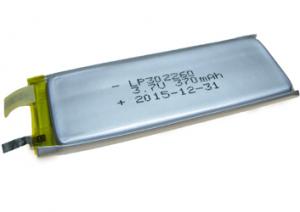 LP302260 370mAh 1.4Wh Li-Polymer 3.7V 3x22x60mm