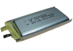 LP702260 950mAh 3.5Wh Li-Polymer 3.7V 7x22x60mm