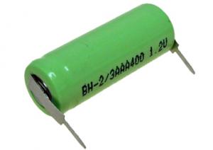 H-2/3AAA400 400mAh 0.5Wh NiMH 1.2V 2/3AAA 10x28mm blaszki 1x1