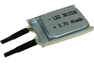 Akumulator LP301520 40mAh Li-Polymer 3.7V