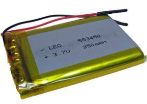 Akumulator LP553450 950mAh 3.7V Li-Polymer + PCM