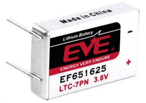 Bateria EF651625 EVE 750mAh 3.6V LTC-7PN Harris