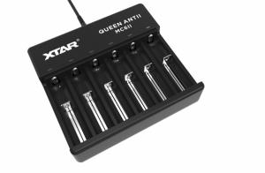 Ładowarka 6 kanałowa MC6II Xtar Li-Ion 3.7V 18650 16340 21700