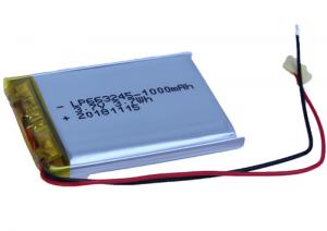Akumulator LP663245 1000mAh Li-Polymer 3.7V+ PCM