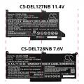Akumulator Dell Latitude 7380 0DM3WC 7500mAh