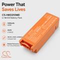 Bateria Nihon Kohden AED-2100K SB-210VK 1400mAh