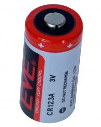 Bateria CR123A EVE 3V DL123A luzem