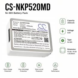 Bateria Nihon Kohden BSM1700 SB-671P 2900mAh